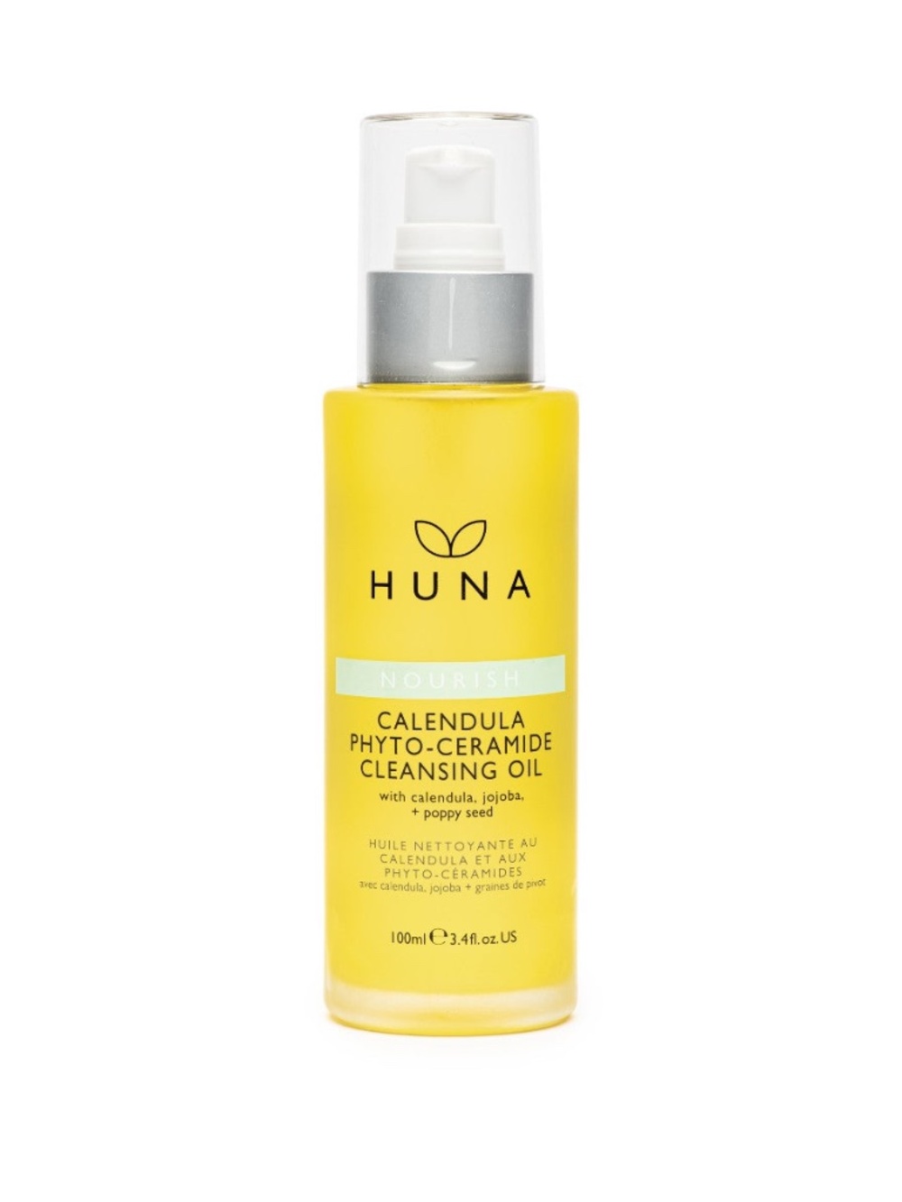 🇨🇦 New Huna Nourish Calendula Phyto-Ceramide Cleansing Oil 100ml